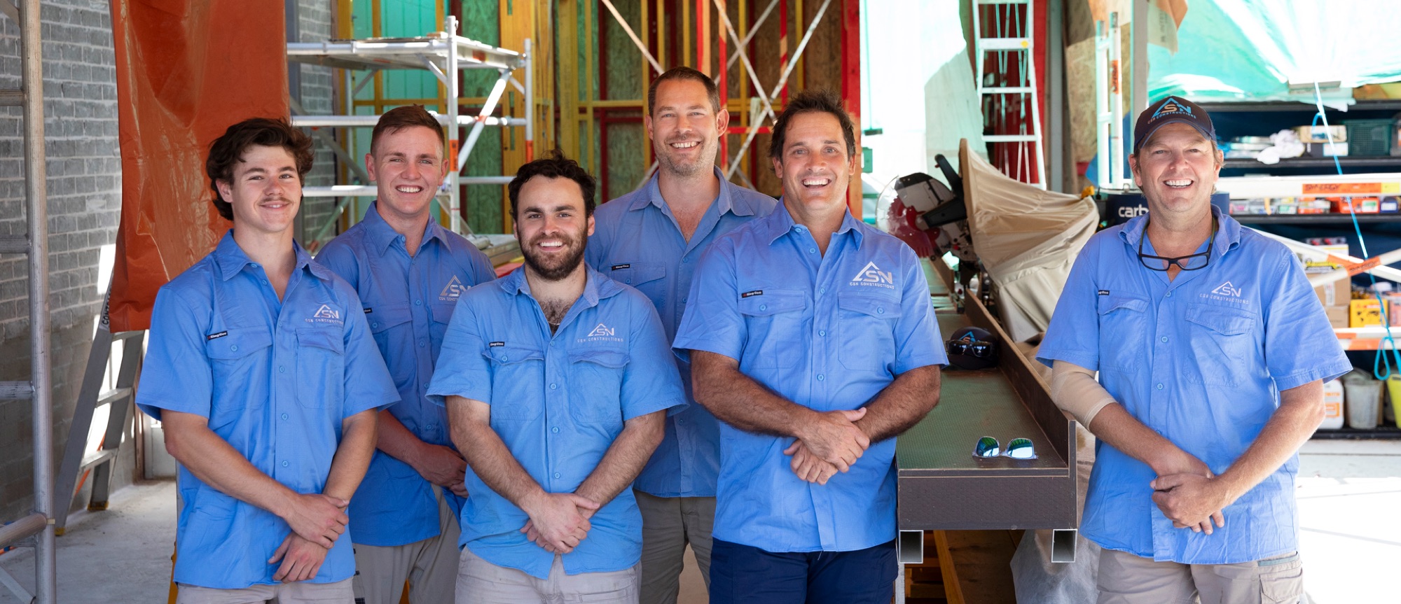 CSN Constructions team on site